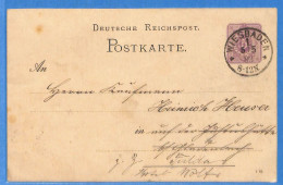 Allemagne Reich 1883 - Carte Postale De Wiesbaden - G33880 - Brieven En Documenten