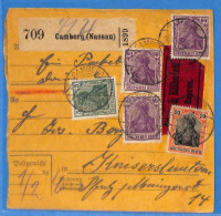 Allemagne Reich 1918 - Carte Postale De Camberg - G33867 - Briefe U. Dokumente