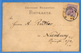 Allemagne Reich 1880 - Carte Postale De Cassel - G33871 - Briefe U. Dokumente