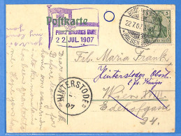 Allemagne Reich 1907 - Carte Postale De Bruckenberg - G33878 - Briefe U. Dokumente