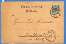 Allemagne Reich 1896 - Carte Postale De Lauban - G33865 - Brieven En Documenten