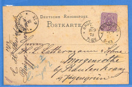 Allemagne Reich 1878 - Carte Postale De Bruggen - G33861 - Brieven En Documenten