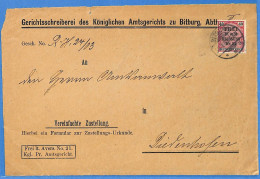 Allemagne Reich 1903 - Seulement Le Recto D'une Lettre De Bitburg - G33854 - Brieven En Documenten