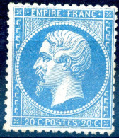 060524 FRANCE EMPIRE N° 21+22    LE 22 Est Neuf Sans Gomme Mais Bien Centré - 1862 Napoléon III