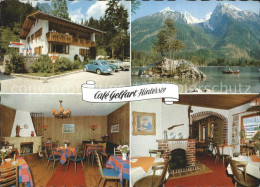 71938954 Hintersee Berchtesgaden Cafe Gelfart Fremdenheim Kaminzimmer See Alpenb - Berchtesgaden