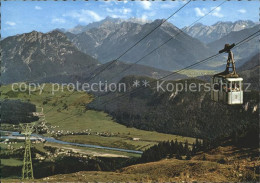 71938922 Reutte Tirol Reuttener Bergbahn Mit Zugspitze Und Mieminger Hochgebirge - Andere & Zonder Classificatie