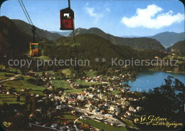 71938910 St Gilgen Salzkammergut Panorama Mit Alpen Gondelbahn Zum Zwoelferhorn  - Other & Unclassified