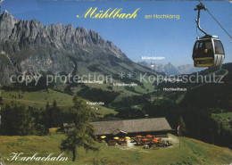 71938907 Muehlbach Hochkoenig Karbachalm Alpenpanorama Bergbahn Wanderparadies S - Other & Unclassified