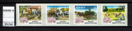 Jersey - 2001 - MNH - Traditional Work - Definitive Set, Agriculture. Fauna. Farming, Horses & Cows - Jersey