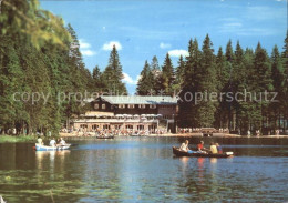 71938819 Arbersee Mit Seehaus Restaurant Bootsfahrt Bayerischer Wald Arbersee - Sonstige & Ohne Zuordnung