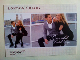 Carte Postale London Diary Esprit - Advertising