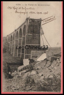 80 - POIX ---Le Viaduc En Reconstruction - Campagne 1914 - 1915 - 1916 - Poix-de-Picardie
