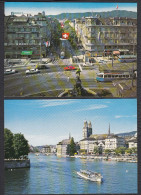 Suisse Zurich Lot De Deux Cartes - Zürich