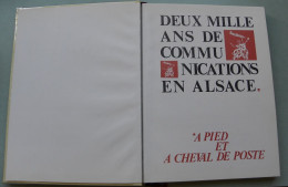 FRANCE /1974 HISTOIRE POSTALE D ALSACE / EX. NUMEROTE  (ref CAT5) - Filatelie En Postgeschiedenis