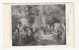 CPA ART. LES MAITRES DE L'ESTAMPE . L'OEUVRE DE  WATTEAU . N°283 - Peintures & Tableaux