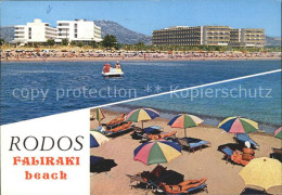71938050 Rhodos Rhodes Aegaeis Faliraki Beach   - Greece
