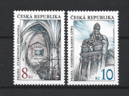 Ceska Rep. 1997 Jewish Monuments Y.T. 139/140 ** - Unused Stamps