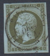 France - Napoléon N° 11 - Cote :  90 € - 1853-1860 Napoléon III