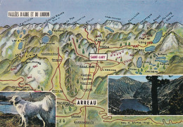 Panorama Des Vallées D’Aure Et Du Louron - Maps