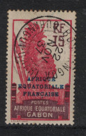 Gabon 1924-1927 - Yvert 116 Oblitéré BOSSANGOA  En Oubangui - Scott#92 - Gebruikt