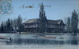 CPA. BOIS DE VINCENNES, Lac Daumesnil, Pavillon Des Forêts - Other & Unclassified