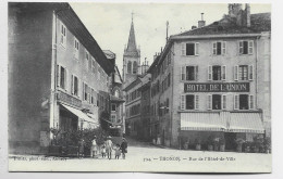 THONON RUE DE L'HOTEL DE VILLE  PITTIER ANNECY 794 - Thonon-les-Bains