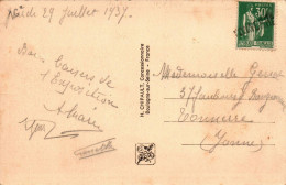 N°4142 W Cachet Manuel De Tonnerre - Bolli Manuali