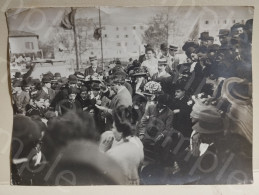 Italia Foto I. RAMONI Roma. 8 Maggio 1910 Festa Campestre A Villa Caetani (Via Salaria).  152x110 Mm. - Europa