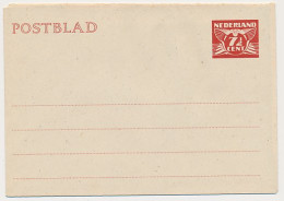 Postblad G. 23 B - Ruw Papier - Postwaardestukken
