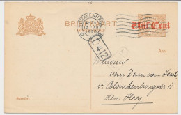 Briefkaart G. 108 I A-krt. Locaal Te S Gravenhage 1920 - Ganzsachen