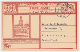 Briefkaart G. 199 A ( Zutphen ) Groningen - Duitsland 1925 - Ganzsachen