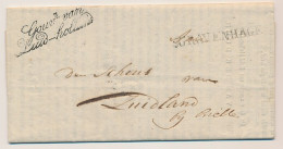 Den Haag - Zuidland Bij Brielle 1818 - Gouverneur Zuid Holland - ...-1852 Prephilately