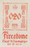 Meter Cover Denmark 1950 Tire - Firestone - Unclassified