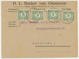 Firma Envelop Arnhem 1922 - Wijnhandel - Unclassified