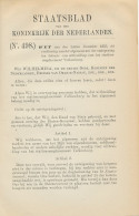 Staatsblad 1925 : Station Valkenburg - Documents Historiques