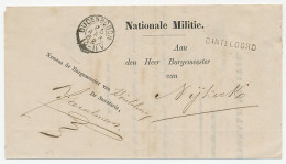 Naamstempel Dinteloord 1882 - Lettres & Documents