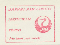 Meter Cut Netherlands 1988 JAL - Japan Air Lines - Airplanes