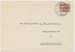 Envelop G. 27 Laren - Leeuwarden 1942 - Postwaardestukken