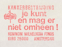 Meter Cover Netherlands 1982 Cancer - Crab - Queen Wilhelmina Fund - Amsterdam - Andere & Zonder Classificatie