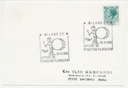Cover / Postmark Italy 1980 Bass Drum - Musique