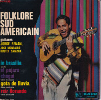 LES GUITARES DE JORGE RENAN - FR EP FOLKLORE SUD-AMERICAIN - IN BRASILIA + 3 - Musiques Du Monde