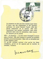 Carte Postale - "40ème Anniversaire De La Mort De Jean Zay " - Cusset (03) - 23-06-1984 - 1980-1989