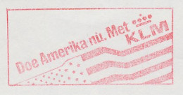 Meter Cut Netherlands 1981 KLM - America - Royal Dutch Airlines - Airplanes