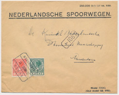 Firma Envelop Nederlandsche Spoorwegen 1928 - Unclassified