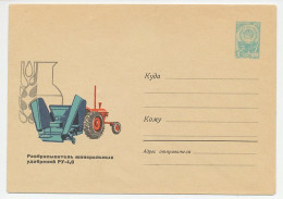 Postal Stationery Soviet Union 1965 Tractor - Agricoltura