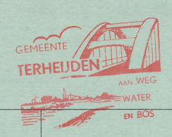 Meter Card Netherlands 1962 Bridge - Terheijden - Brücken