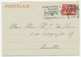 Postblad G. 23 A Amsterdam - Zwolle 1943 - Postwaardestukken