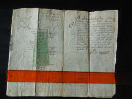 ASSE - Plan Vande Pulleweyde Of Roetaertbos - 1766 - Historical Documents