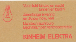 Meter Cut Netherlands 1989 Light Bulb - Electricité