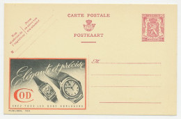 Publibel - Postal Stationery Belgium 1946 Watch - Uhrmacherei